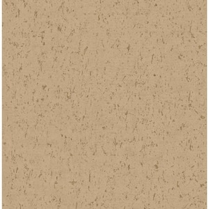 Callie Brown Concrete Textured Non-Pasted Non-Woven Wallpaper Sample