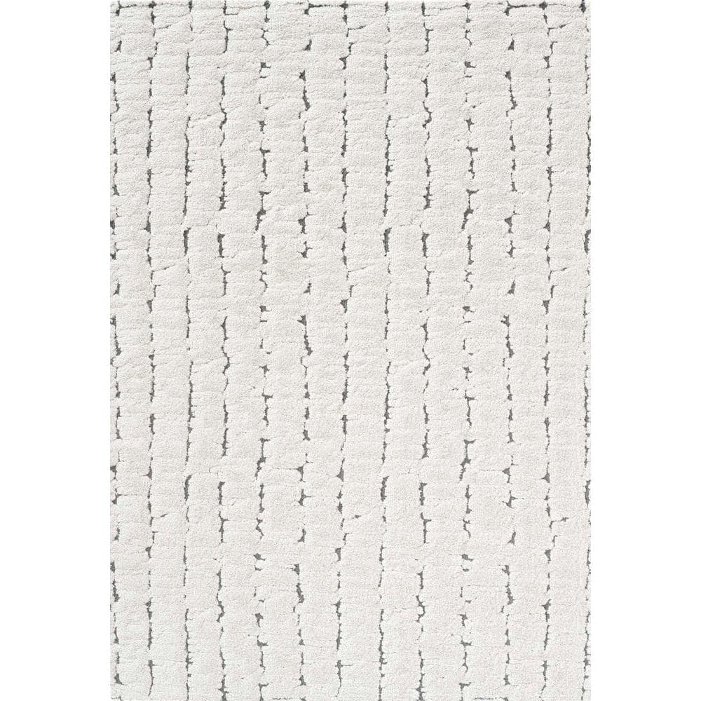 Dynamic Rugs Masai 7 ft. 10 in. X 10 ft. 10 in. Ivory Geometric Indoor