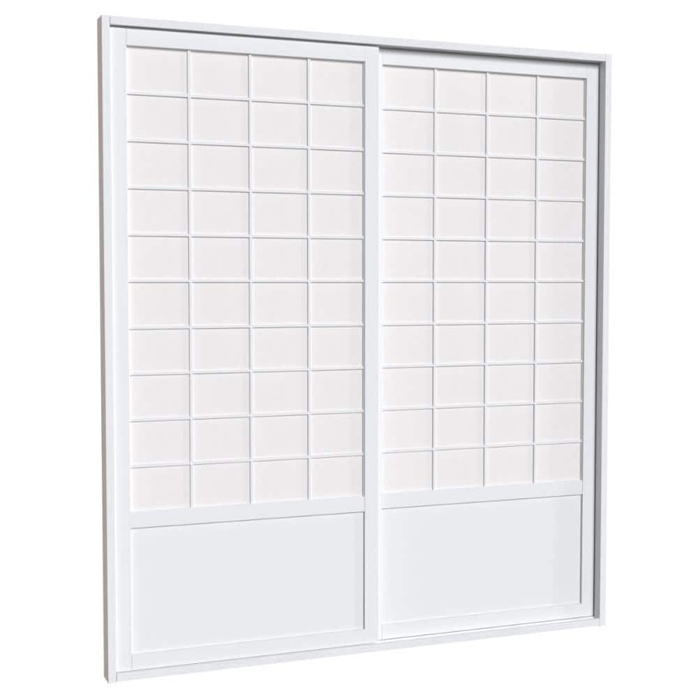 7 ft. Tall Zen Shoji Sliding Door Kit - White price history on PriceWatchPro