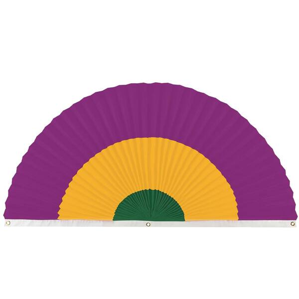 Amscan 30 in. x 60 in. Mardi Gras Bunting