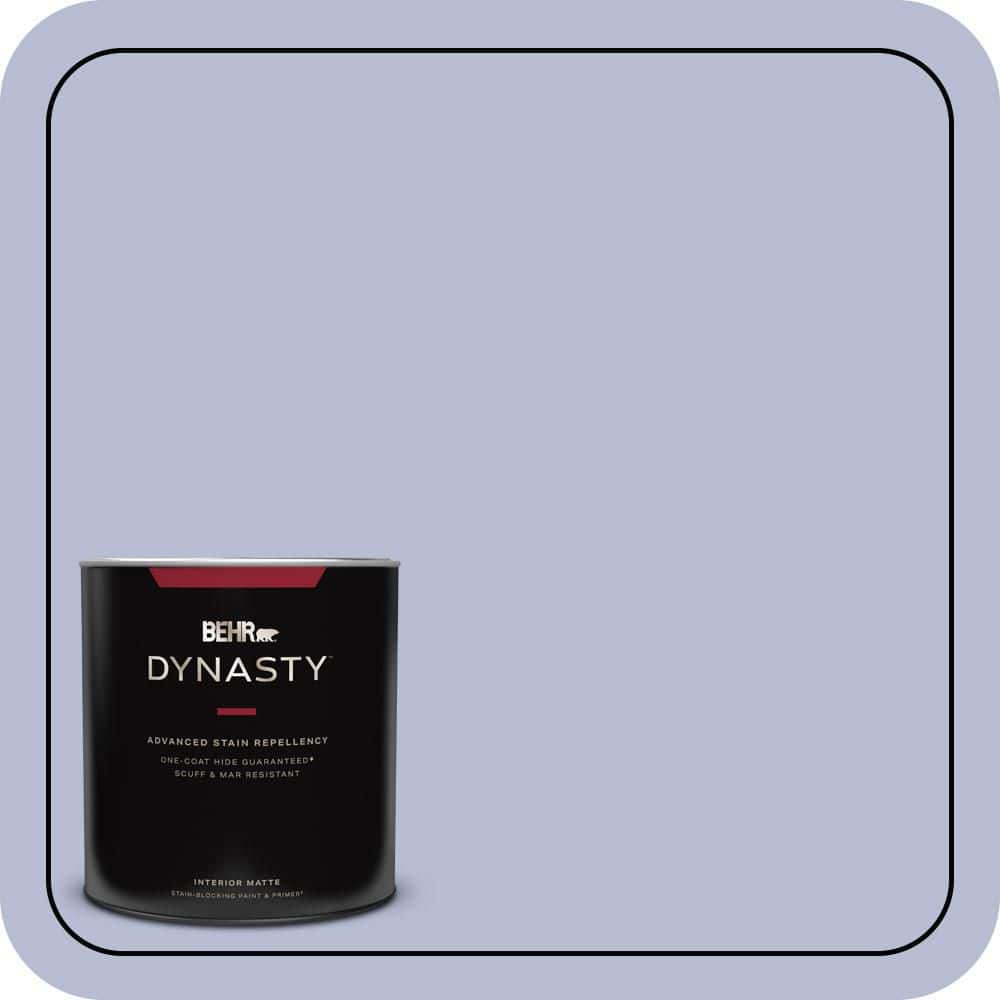 1 qt. #S540-2 Violet Vision Matte Interior Stain-Blocking Paint & Primer price history on PriceWatchPro