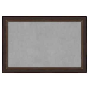 Lara Bronze 36 in. x 24 in. Framed Magnetic Board