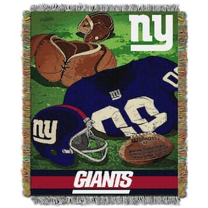 NY Giants Multi Color Tapestry Vintage Blanket