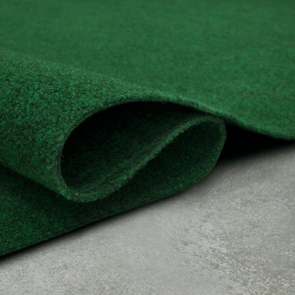 Foss Grizzly Grass 6 ft. x 8 ft. Green Artificial Grass Rug