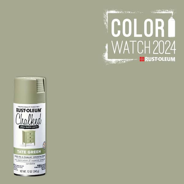 12 oz. Chalked Tate Green Ultra Matte Spray Paint (6-Pack)