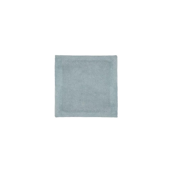 Simply Vera Wang Premium Luxury Bath Rug Pale Blue Plush Skid Resistant  21x34 