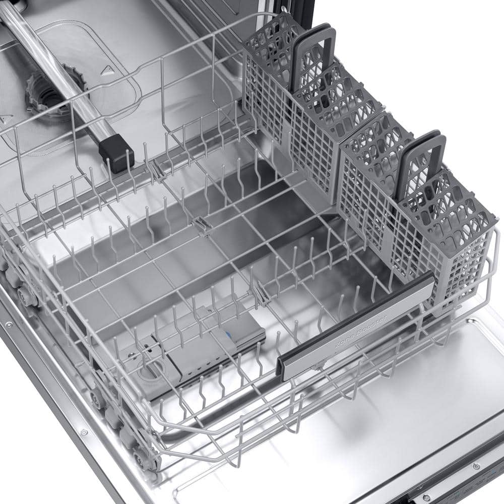 Stainless Steel Smart Built-In Dishwasher with Wi-Fi and 3 Racks