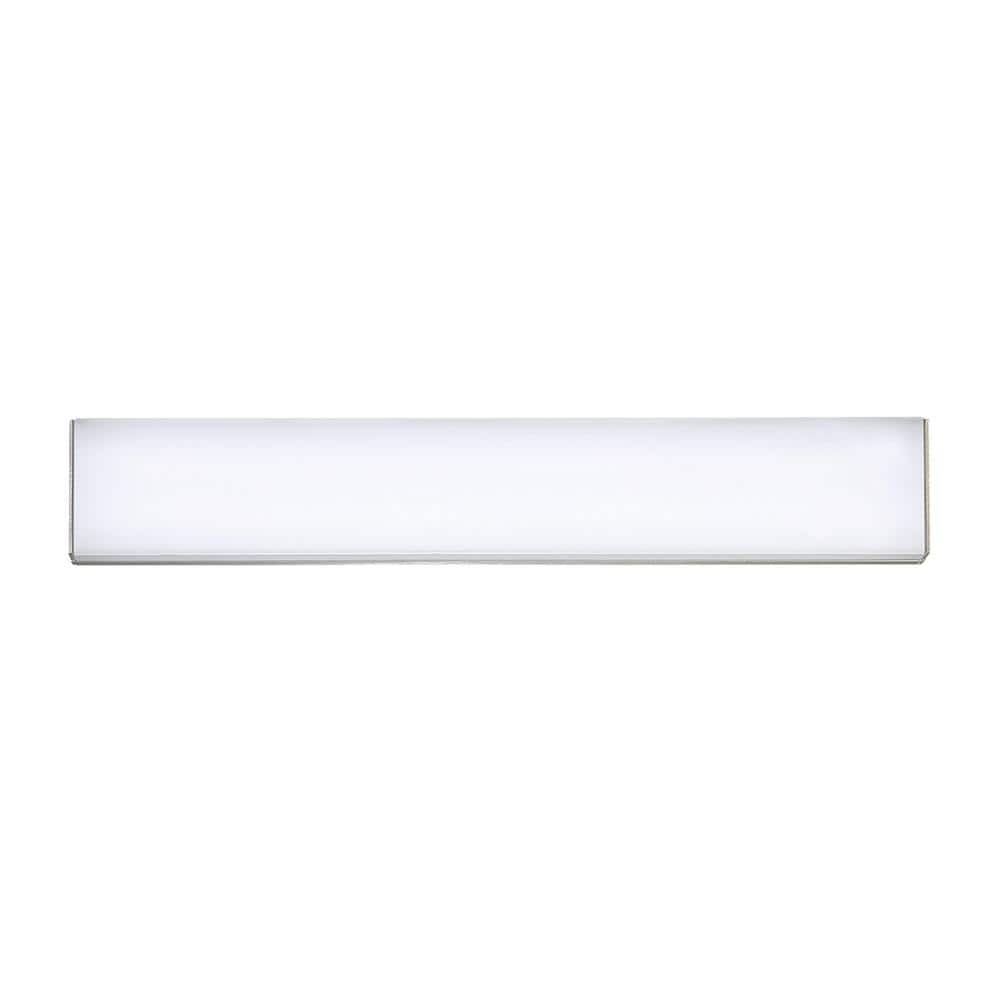 White Aluminum LED Bath Vanity Wall Light