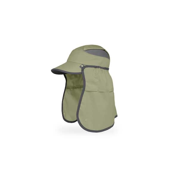 Sunday Afternoons Unisex Medium Olive Sun Guide Cap with Neck Cape