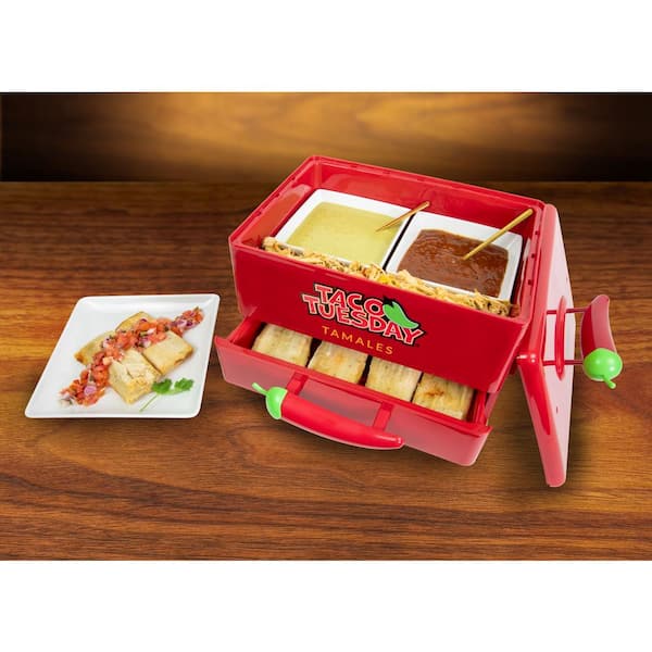 TACO TUESDAY Red Tamales Steamer TTTS48RD6A - The Home Depot