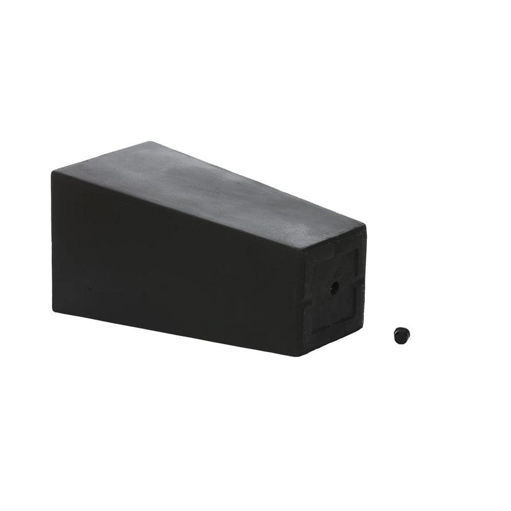 Black Tall Tapered Magnesium Oxide Planter