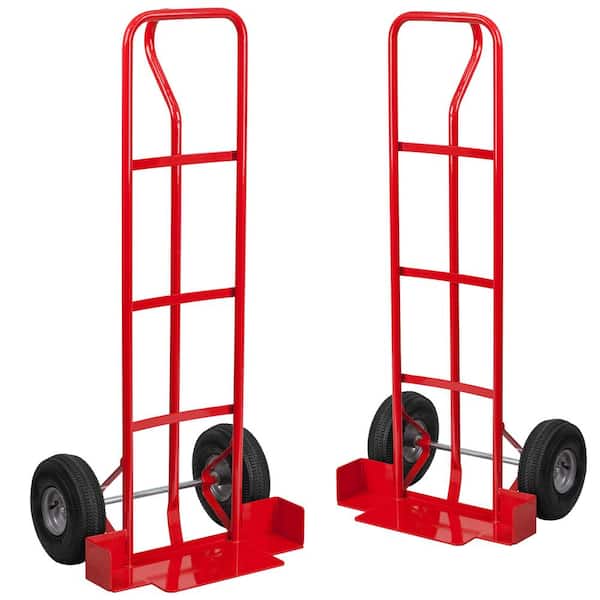 Carnegy Avenue 300 lbs. Load Capacity Chiavari Chair Dolly with Wheels Red (Set of 2)