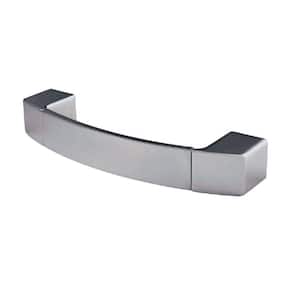 Kenzo 10.6 in. Wall Mounted Guest Towel Holder in Brushed Nickel