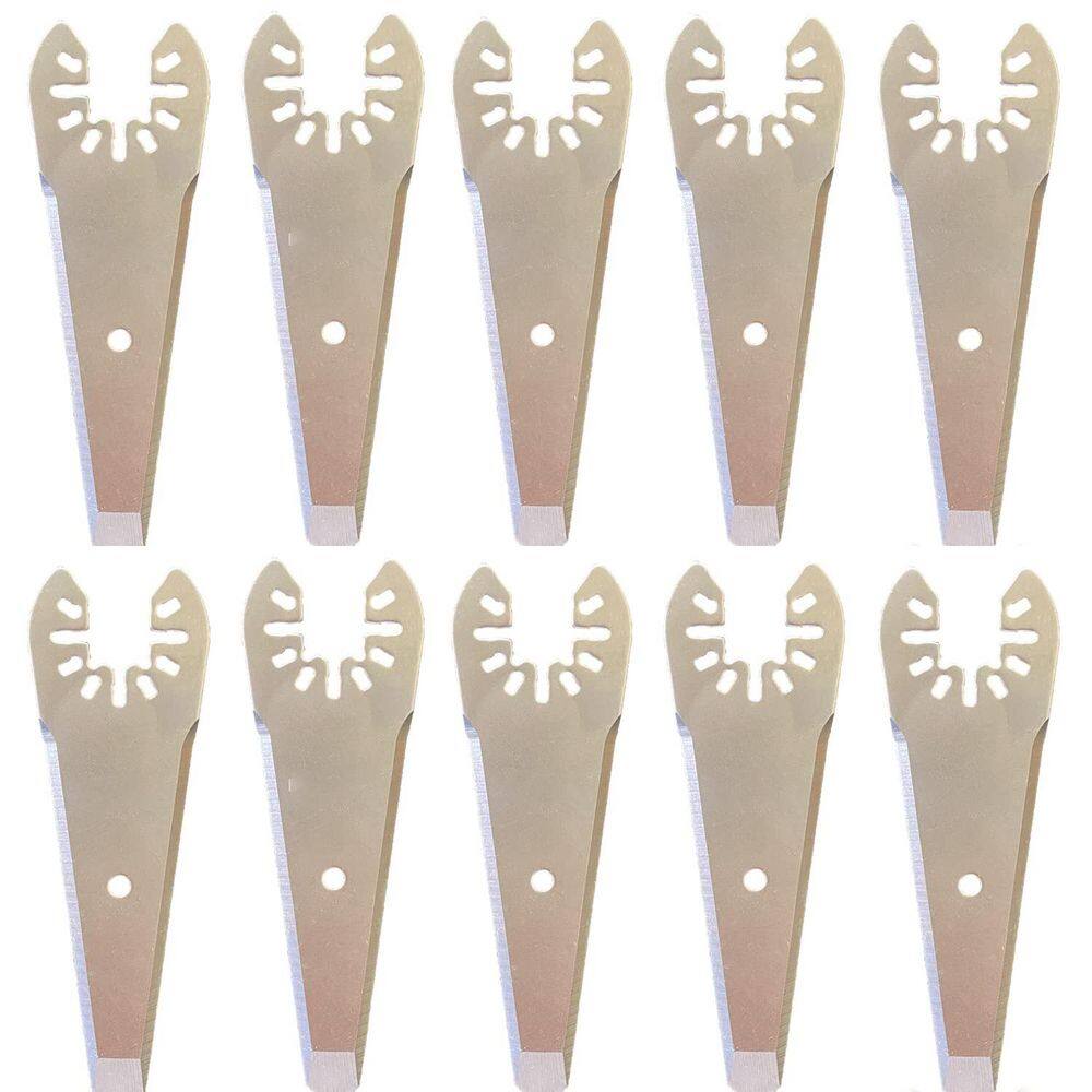 10pcs Oscillating Tool Scraper Blades 3.5in. Stainless Steel Replacement Scraper Blade Kit Universal Fit price history on PriceWatchPro