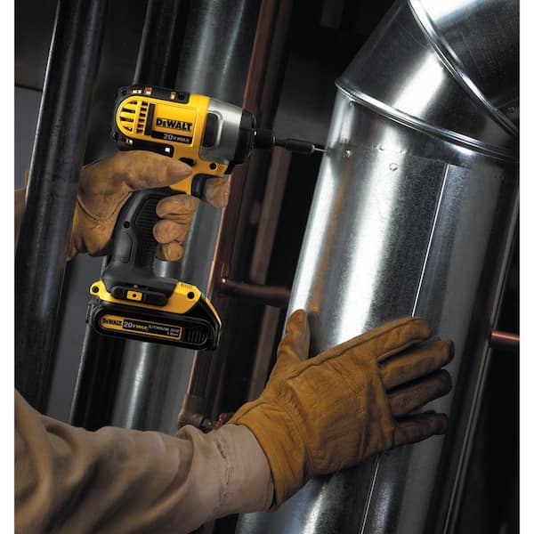 20V MAX Cordless Drill/Impact Combo Kit, 20V MAX 3/8 in. Right Angle Drill/Driver, (2) 20V 1.3Ah Batteries, and Charger