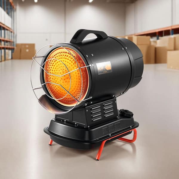 VEVOR 1 Piece 70000 BTU, Black, for Workshop Construction Heating
