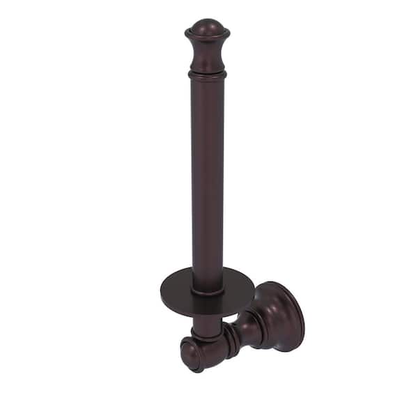 Allied Brass European Style Toilet Tissue Stand - Matte Black TS-25E