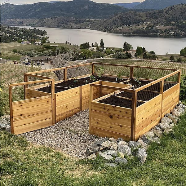 Outdoor Living Today 8 ft. x 8 ft. Garden in a Box RB88 - The Home