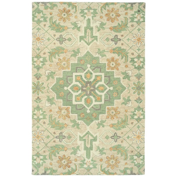 Kaleen Chancellor Sand 10 ft. x 14 ft. Rectangle Area Rug