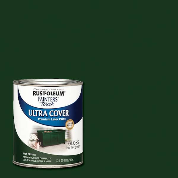 Rust-Oleum Painter's Touch 32 oz. Ultra Cover Gloss Hunter Green General Purpose Paint