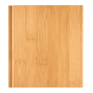 WoodHaven Bamboo Surface-Mount Tongue and Groove Acoustic Ceiling Plank Sample 6 in. x 6 in.
