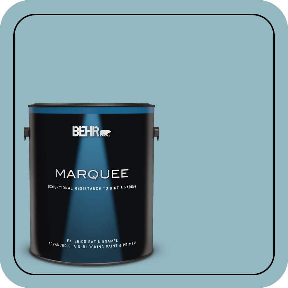 1 gal. #PPU13-09 Tahoe Blue Satin Enamel Exterior Paint & Primer price history on PriceWatchPro