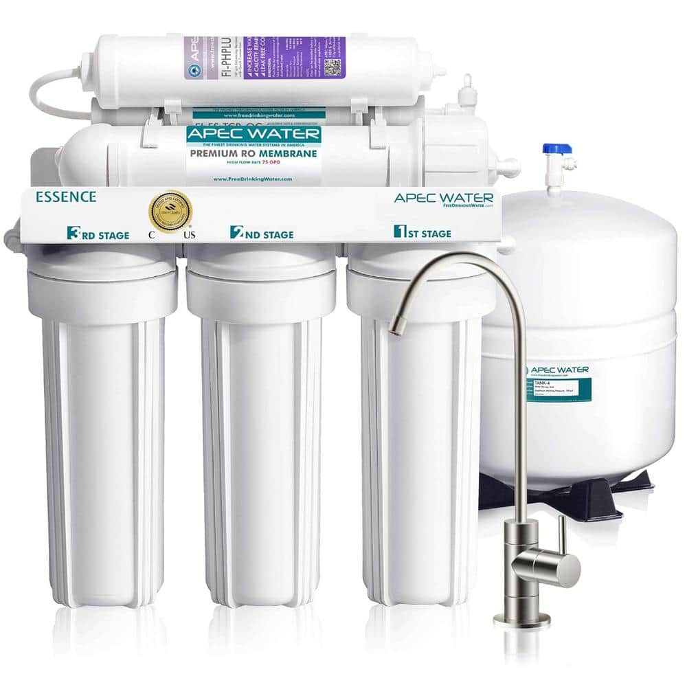 Water Systems Top Tier 5-Stage WQA Certified Ultra Safe Reverse Osmosis Dri