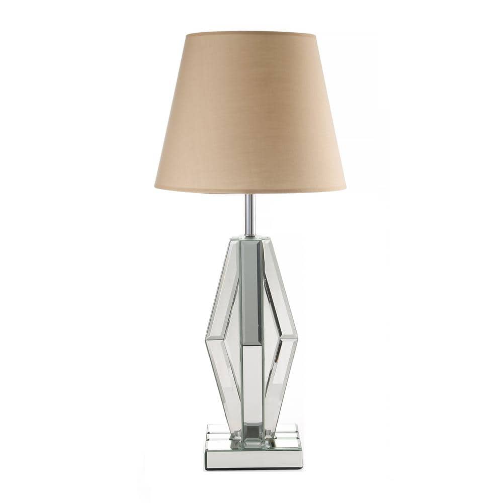 Decor 26 in. Tan Table Lamp