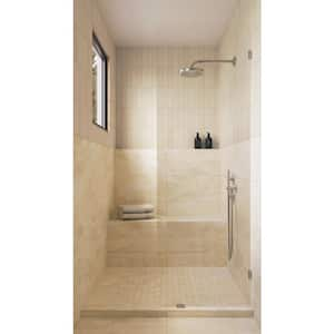 Gemma Rectangle 12 in. x 24 in. Honed Beige Onyx Porcelain Marble Look Tile (15.5 sq. ft. /case)