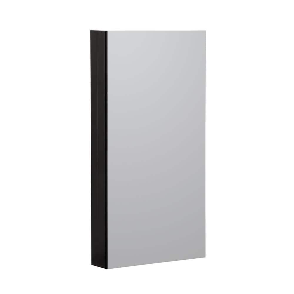 UPC 721015372059 product image for Reflections 15 in. W x 36 in. H Recessed or Surface Mount Medicine Cabinet in Bl | upcitemdb.com