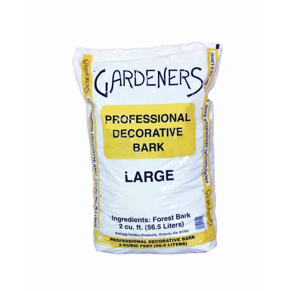Gardeners 2 cu. ft. Decorative Bark Large