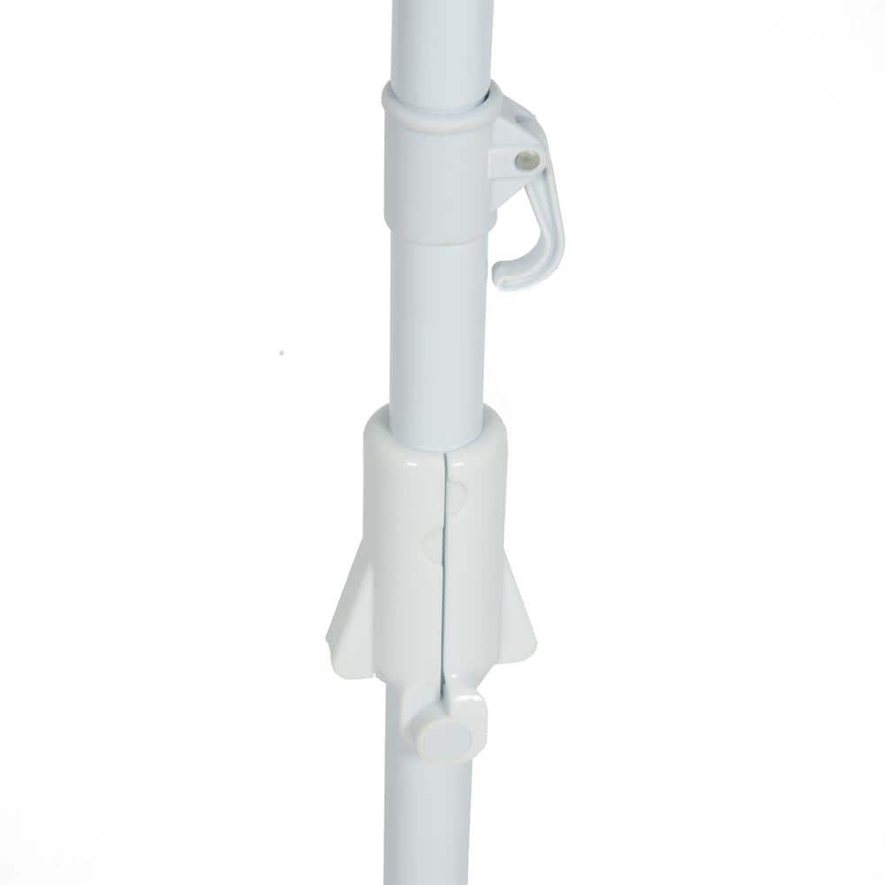 1 New Rio Brands 7' UPF 50+ Beach Umbrella with Integrated Sand Anchor, Multicolor