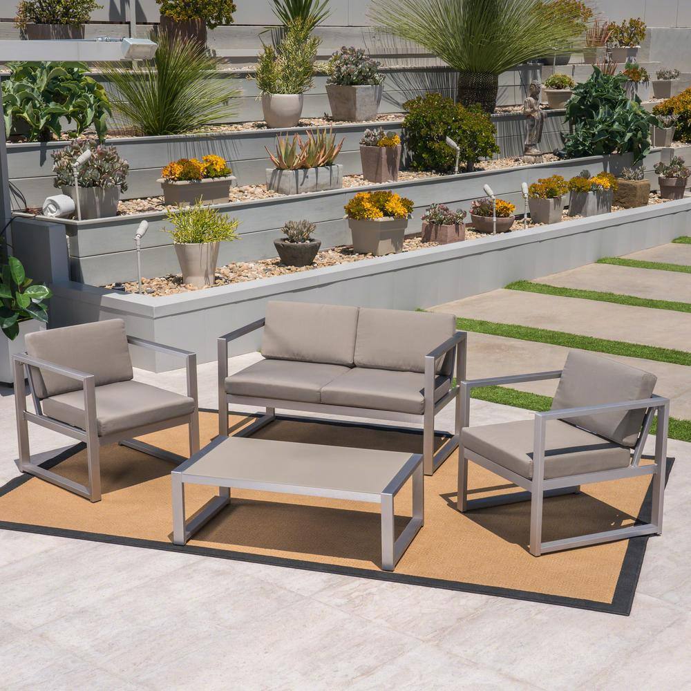 metal conversation patio set