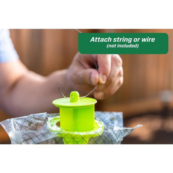 Tea Bag Buddy - Silicone Cup Cover - Keep Hot, Secure, Squeezer & Holder  (GREEN)