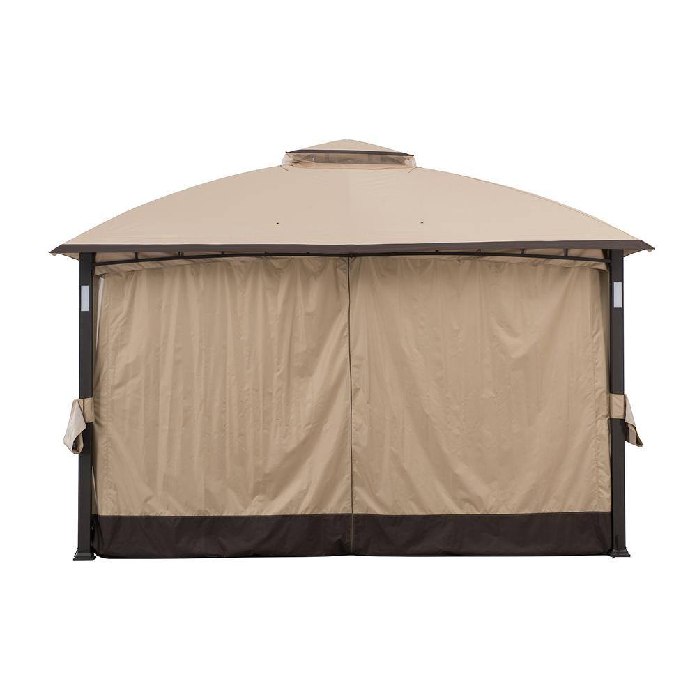 Sunjoy Curtain for 11 ft. x 13 ft. Moorehead Domed Soft Top Gazebo
