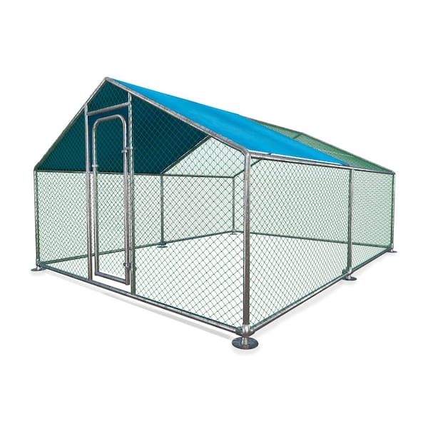 ALEKO Metal Walk-in Chicken Run