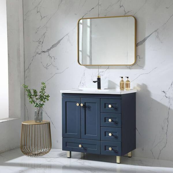 VC CUCINE 32 in. W x 18 in. D x 32 in . H Modern Bathroom Vanities