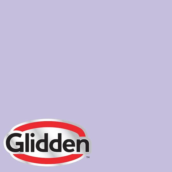 Glidden Essentials 1 gal. PPG1247-4 Purple Dragon Flat Interior Paint ...