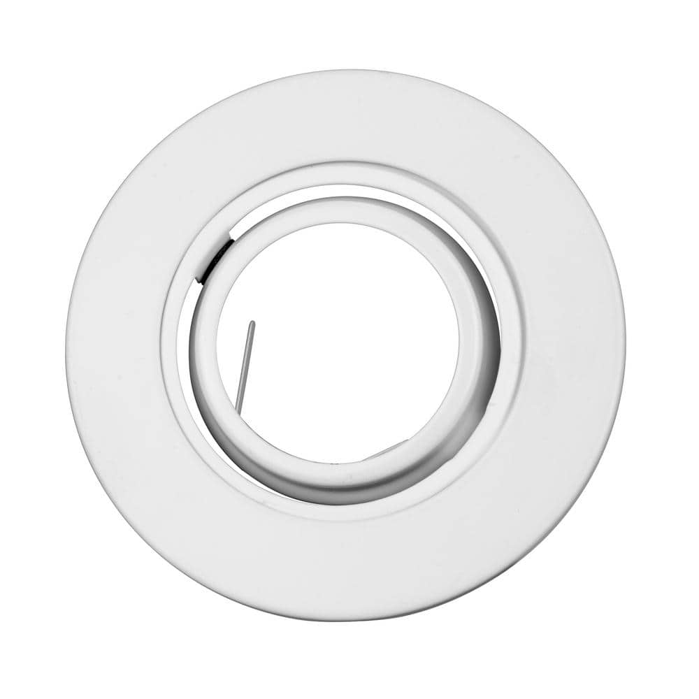 White Modern Recessed LED Wall Mount Light Fixture