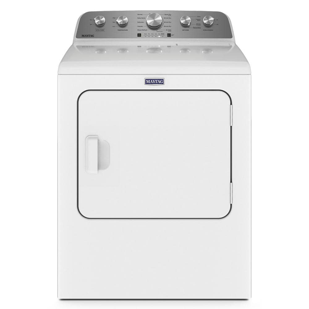 7.0 cu. ft. Vented Gas Dryer in White
