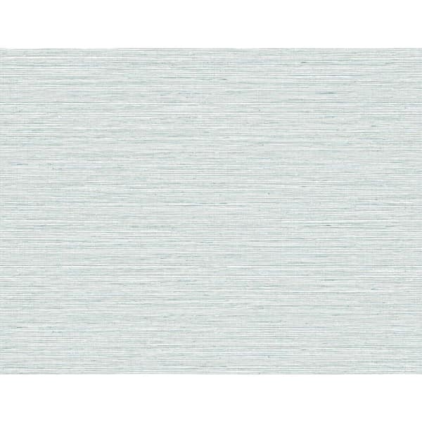 DuPont 60.75 sq. ft. Tedlar Sea Breeze Edmond Faux Sisal High Performance Vinyl Unpasted Wallpaper Roll