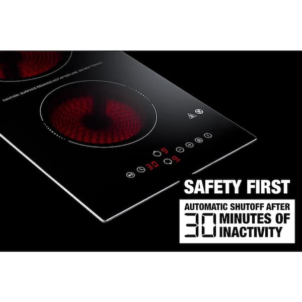 Summit® 30 Black Electric Cooktop