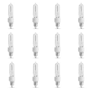 100-Watt Warm White (3000K) T4 E11 Mini-Candelabra Dimmable Halogen 120-Volt Light Bulb (12-Pack)