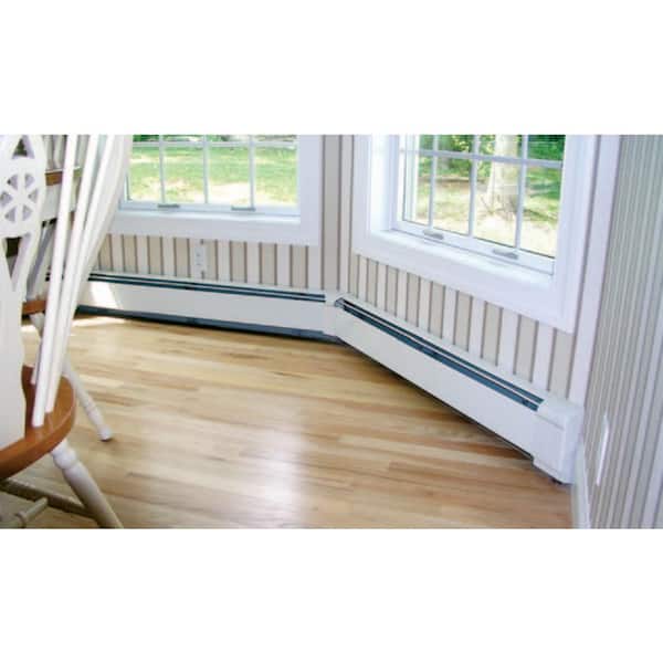 Slant/Fin 30 8 ft Hydronic Baseboard Heating Enclosure Only in Nu-White Slant/Fin 30 8 ft Hydronic Baseboard Heating Enclosure Only in Nu-White