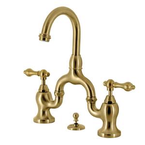 Kingston Brass English Country 8 in. Widespread 2-Handle Bathroom ...