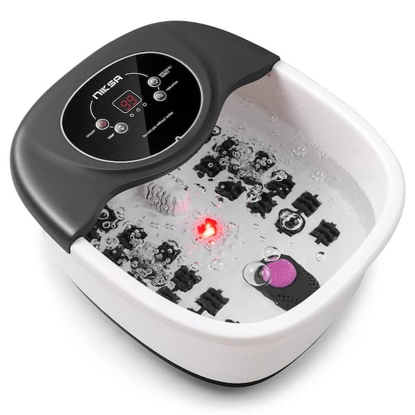Aoibox Precise Personal Care Products Foot Spa in Black & White