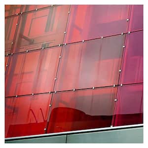 24 in. x 50 ft. CARD Transparent Color Red Window Film