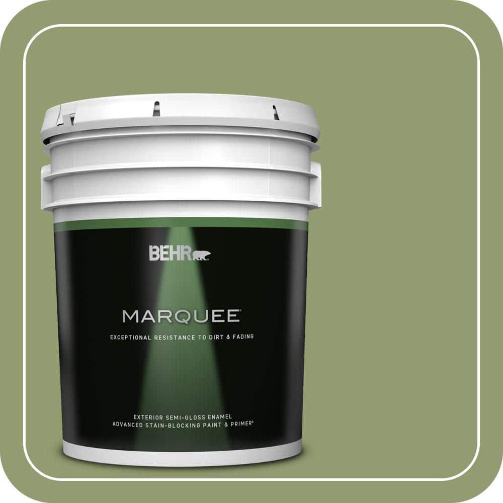 5 gal. #PPU11-04 Alamosa Green Semi-Gloss Enamel Exterior Paint & Primer price history on PriceWatchPro