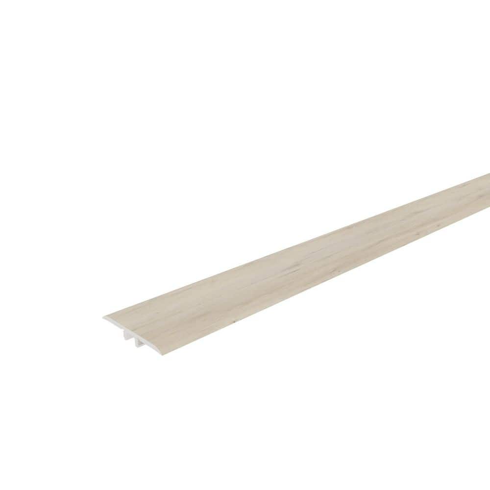 Everlux Premium Flooring Teresa Wheat Brown 0.31 in. T x 1.96 in. W x 94.5 in. L T Molding price history on PriceWatchPro