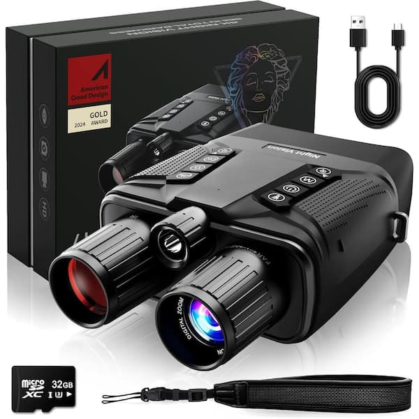 Justincity Night Vision Binoculars Dual Night Vision Modes